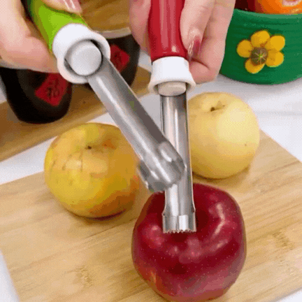 2-in-1 Fruit Corer Peeler