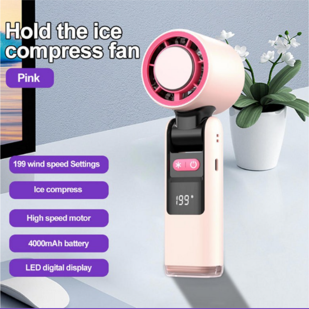 USB Rechargeable Turbo Pocket Fan