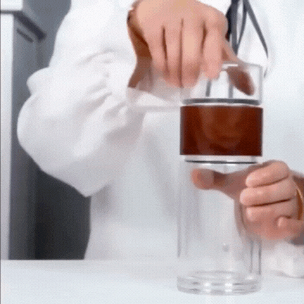 Glass Tea Infuser Bottle
