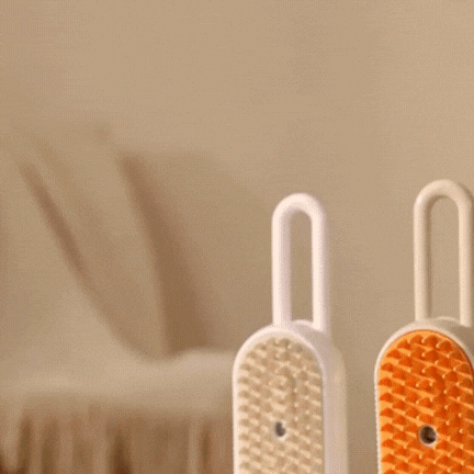 Pet Grooming Steam Brush