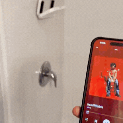 Adjustable Shower Phone Holder