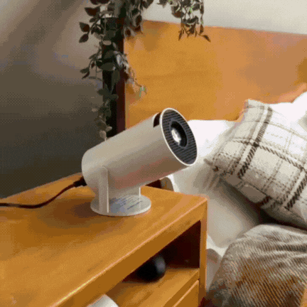 BeamSphere Projector - HDMI Portable Movie Projector