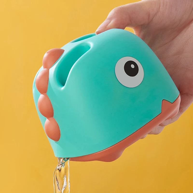 Dino Bottle Brush Set