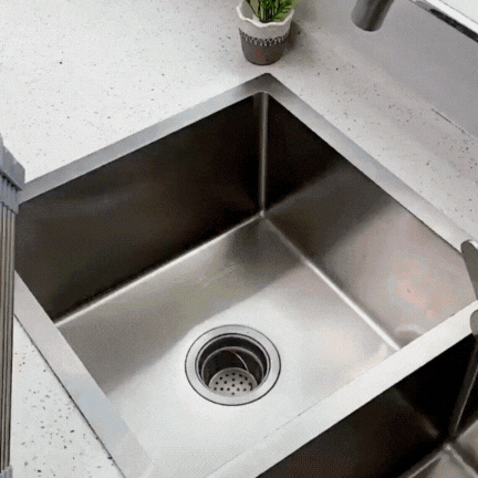 Expandable Stainless Steel Sink Drain Rack