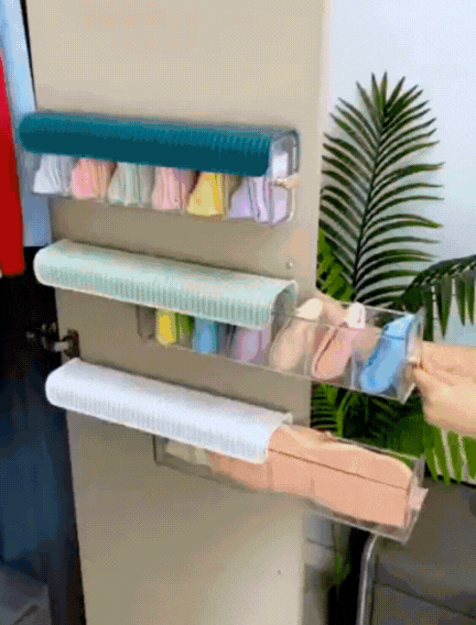 Wall-mounted Clear Organizer