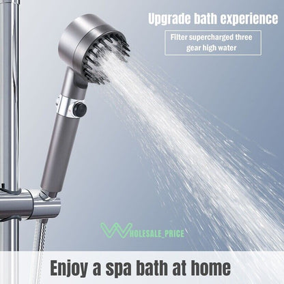 High-Pressure Shower Head Multi-Function