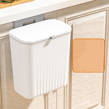 Domestic Hanging Kitchen Waste Bin With Lid