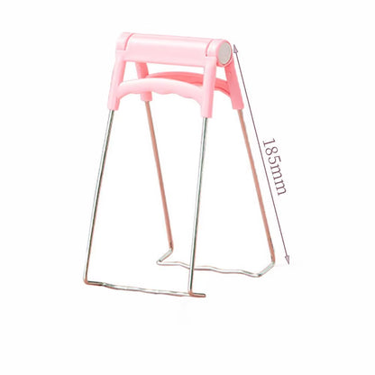 Anti-Scalding Clip Disc Lifter Steamer Clamp Silicone Gloves Microwave Oven Tray Non-Slip Pan Gripper Kitchen Accessories