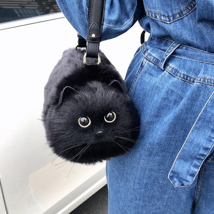 Fluffy Cat Handbag