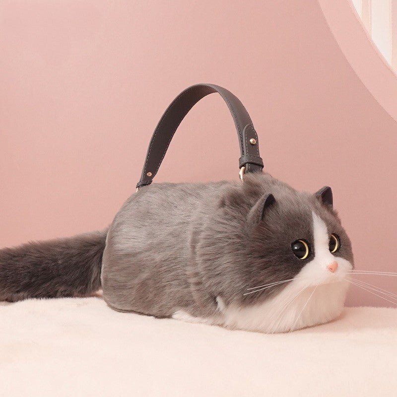 Fluffy Cat Handbag