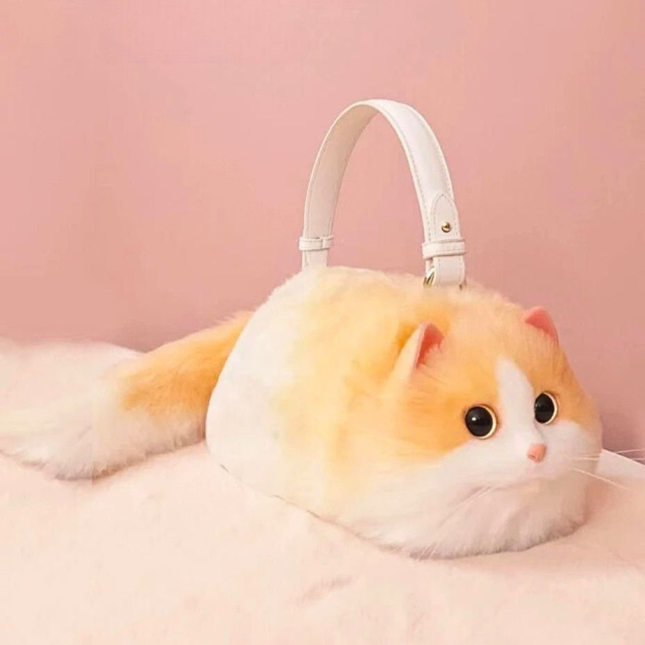 Fluffy Cat Handbag