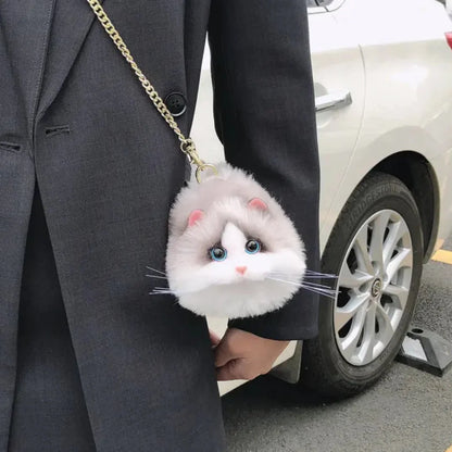 Fluffy Cat Handbag