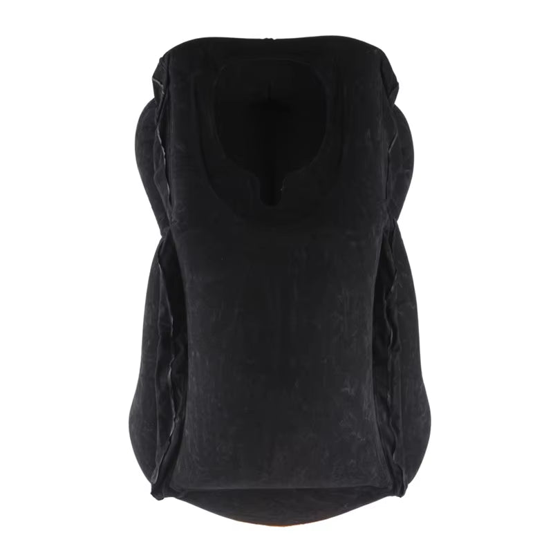 Multifunctional Car Airplane Inflatable Travel Pillow Pillows Portable Inflatable Body Sleeping Air Pillow for Travel Home Use