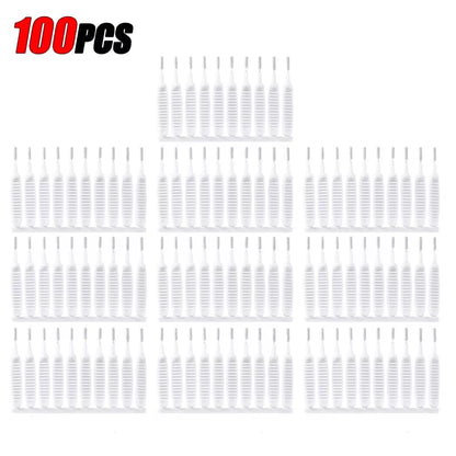 10-500PCS Shower Cleaning Brush Bathroom Micro Nylon Brush Nozzle Anti-Blocking Cleaning Tools Bathroom Accessories