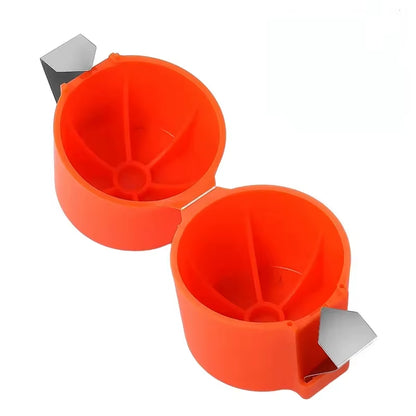 Hot Sale Egg Topper Shell Cutter Beater Raw Egg Cracker Separator Filter Egg Opener Yellow/Orange/Rose Red Kitchen Baking Tools
