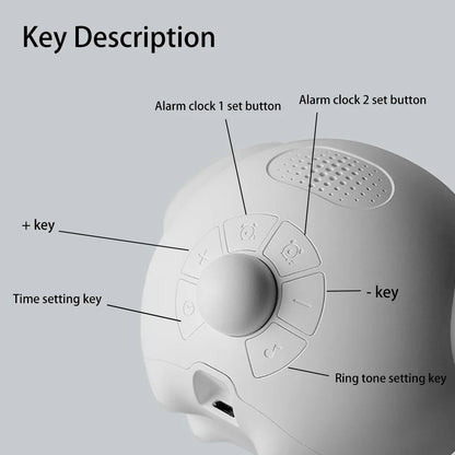 Night Light Alarm Clock