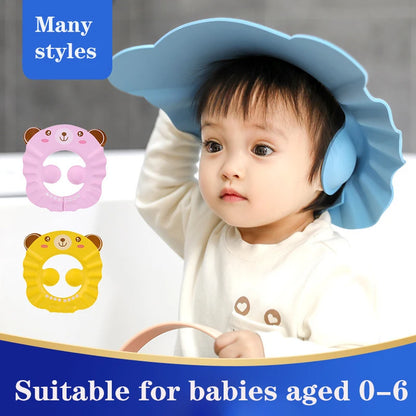 Cute Baby Bath Cap