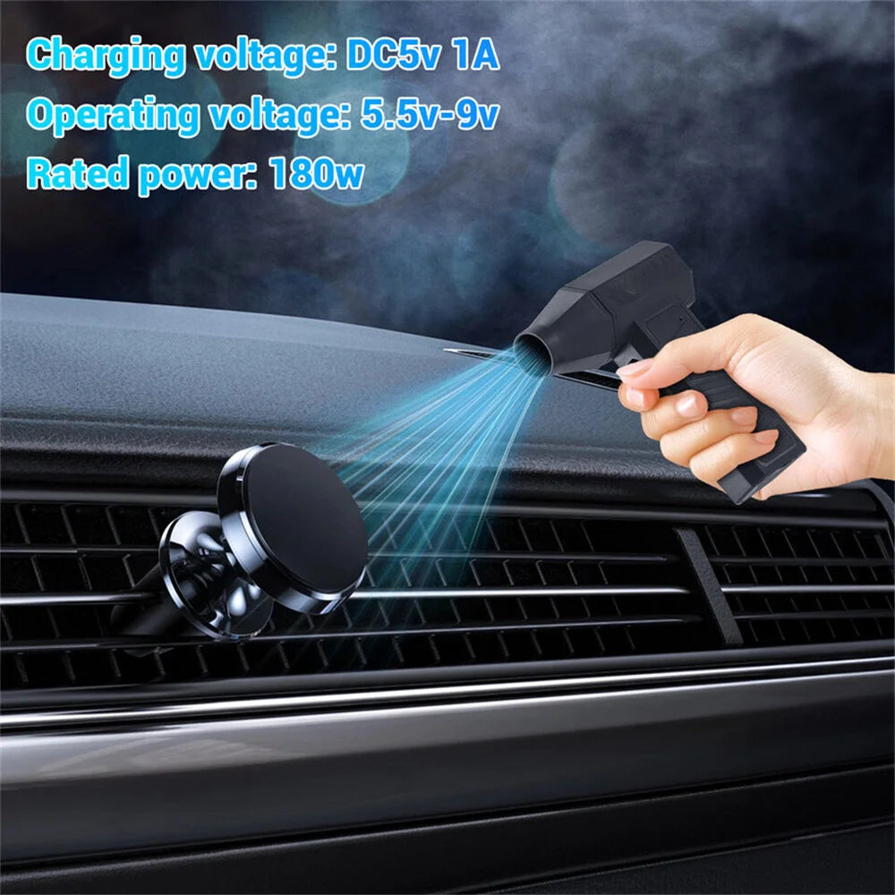 Powerful Mini Turbo Air Duster