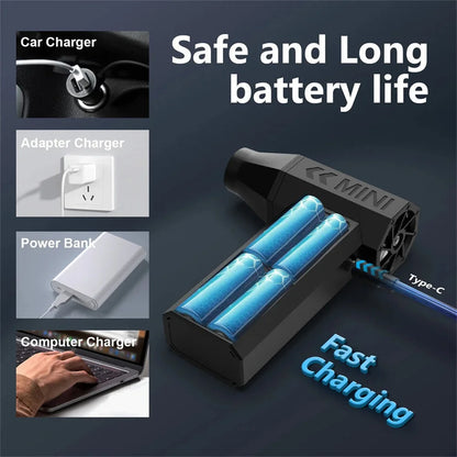 Powerful Mini Turbo Air Duster