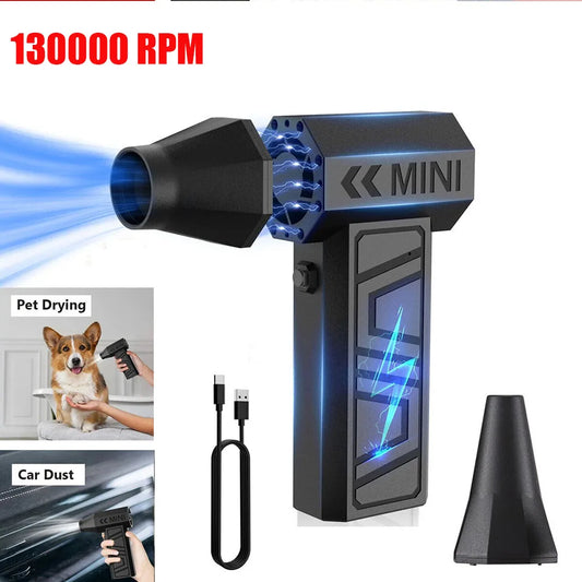 Powerful Mini Turbo Air Duster