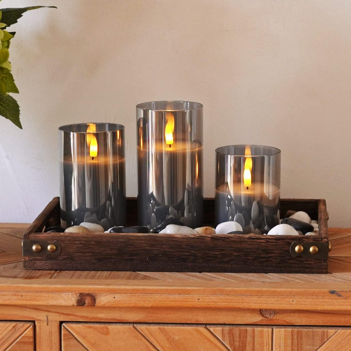 GlowSafe™ Candle Trio
