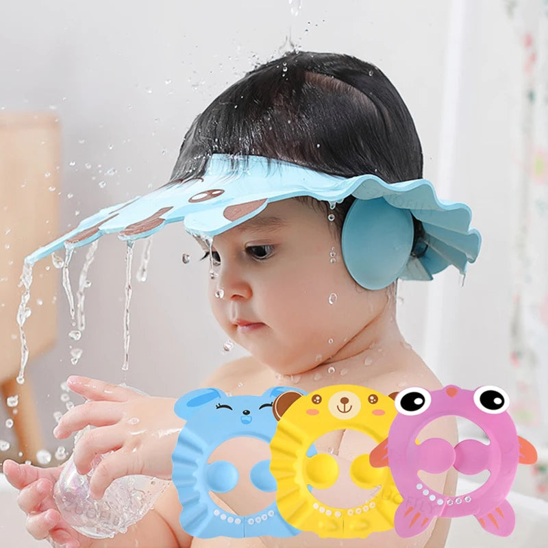 Cute Baby Bath Cap