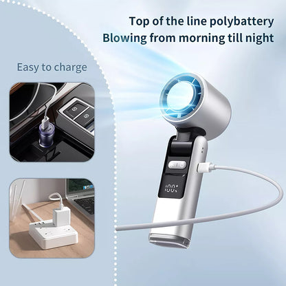 USB Rechargeable Turbo Pocket Fan