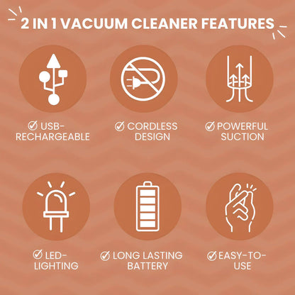 CleanSpace™ Portable Car Vacuum Cleaner